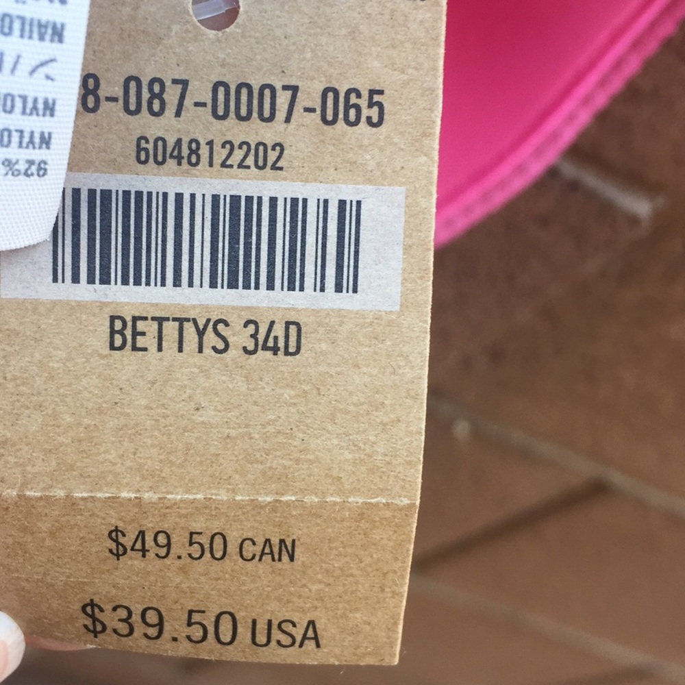 NWT Hollister Brand new push up  BRA 34D - Picture 3 of 6